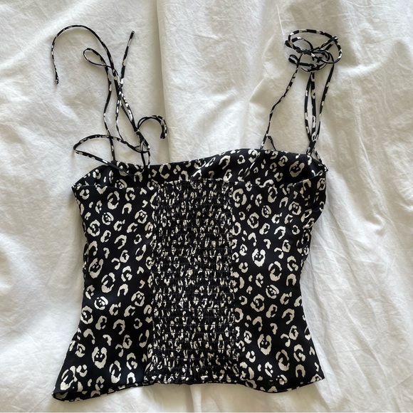 Reformation satin tank top - Picture 2 of 6